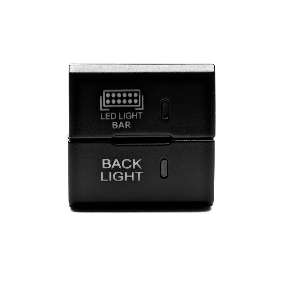 LED Light Bar & Backlight Dual Function Switch 4Runner (2010+) & Tacoma (2016+) & Tundra (2007+) & Sequoia (2023+) & Land Cruiser (2024+)