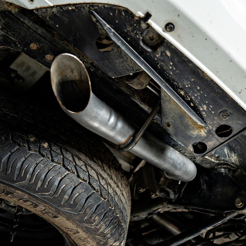 2.5" Cat Back Turn Down Exhaust 4Runner (2010-2024)