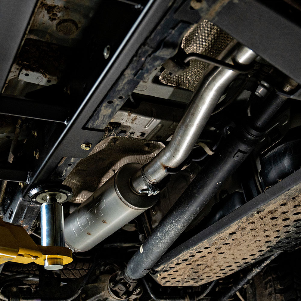 2.5" Cat Back Turn Down Exhaust 4Runner (2010-2024)