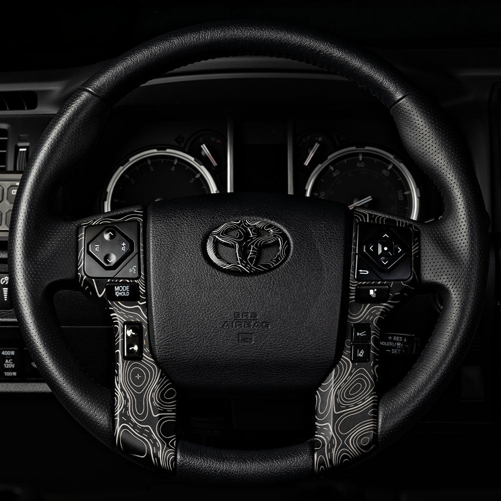 Steering Wheel Blackout Surround 4Runner (2014-2024) Tacoma (2016-2023) Tundra (2014-2021)