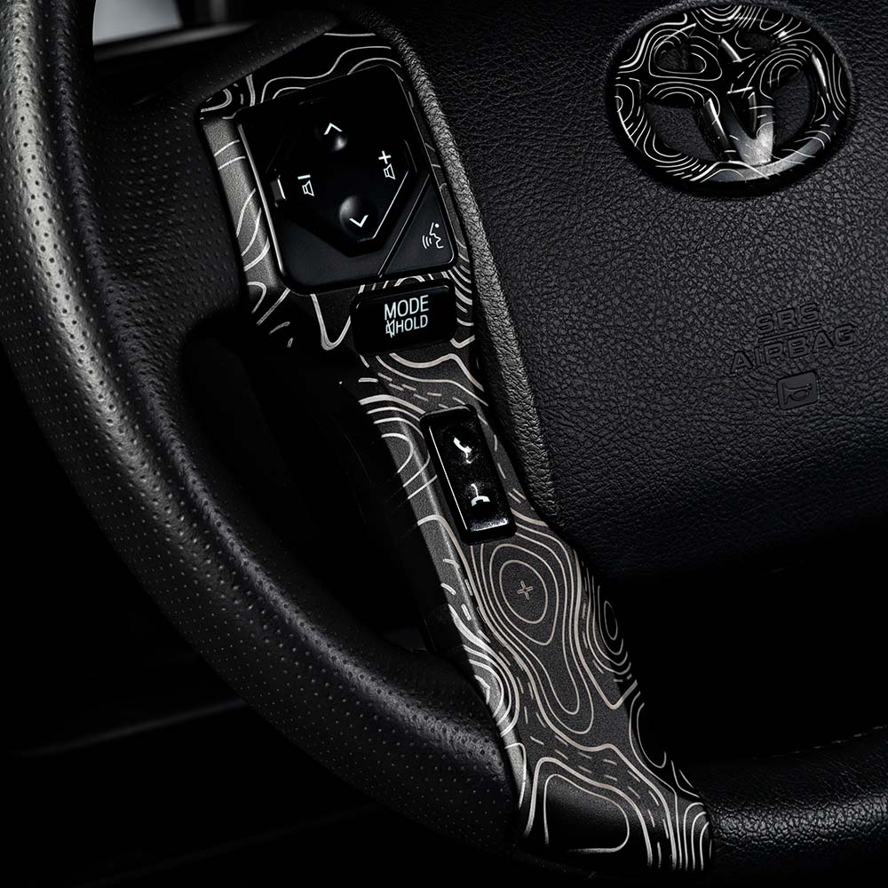 Steering Wheel Blackout Surround 4Runner (2014-2024) Tacoma (2016-2023) Tundra (2014-2021)