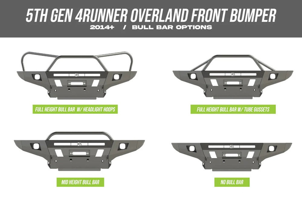 Overland Series Front Bumper 4Runner (2010-2024)