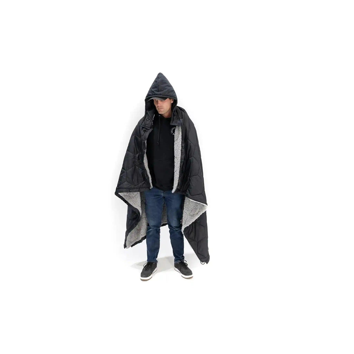 Freespirit Recreation Anywhere poncho and puff blanket
