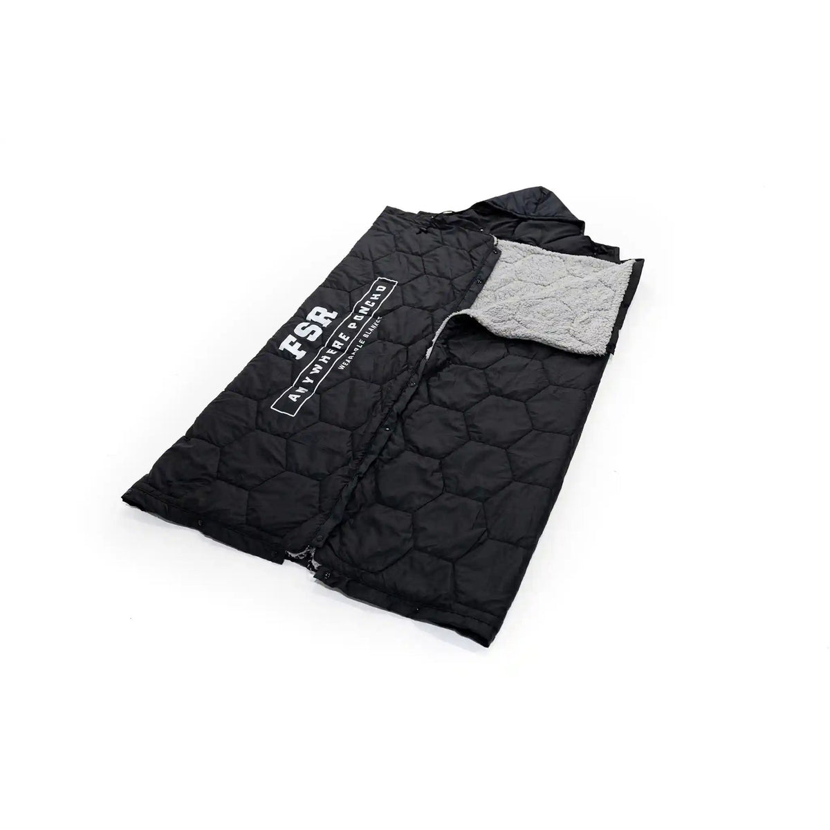 Freespirit Recreation Anywhere poncho and puff blanket