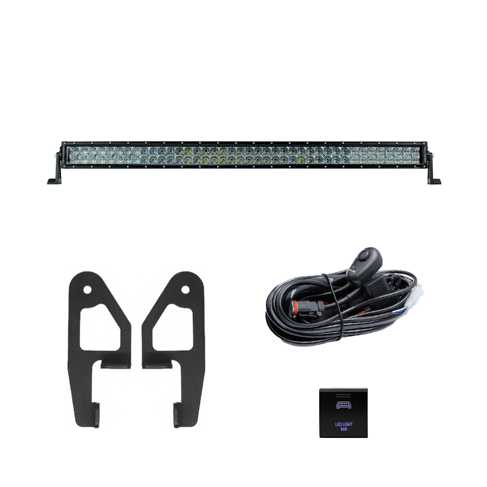 Premium Roof Rack Front Light Bar Kit Tacoma (2024+) 4Runner (2025+)
