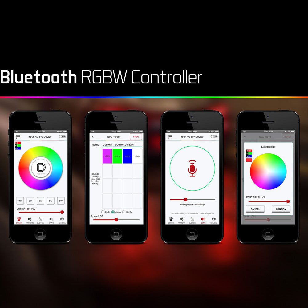 RGBW Bluetooth Controller