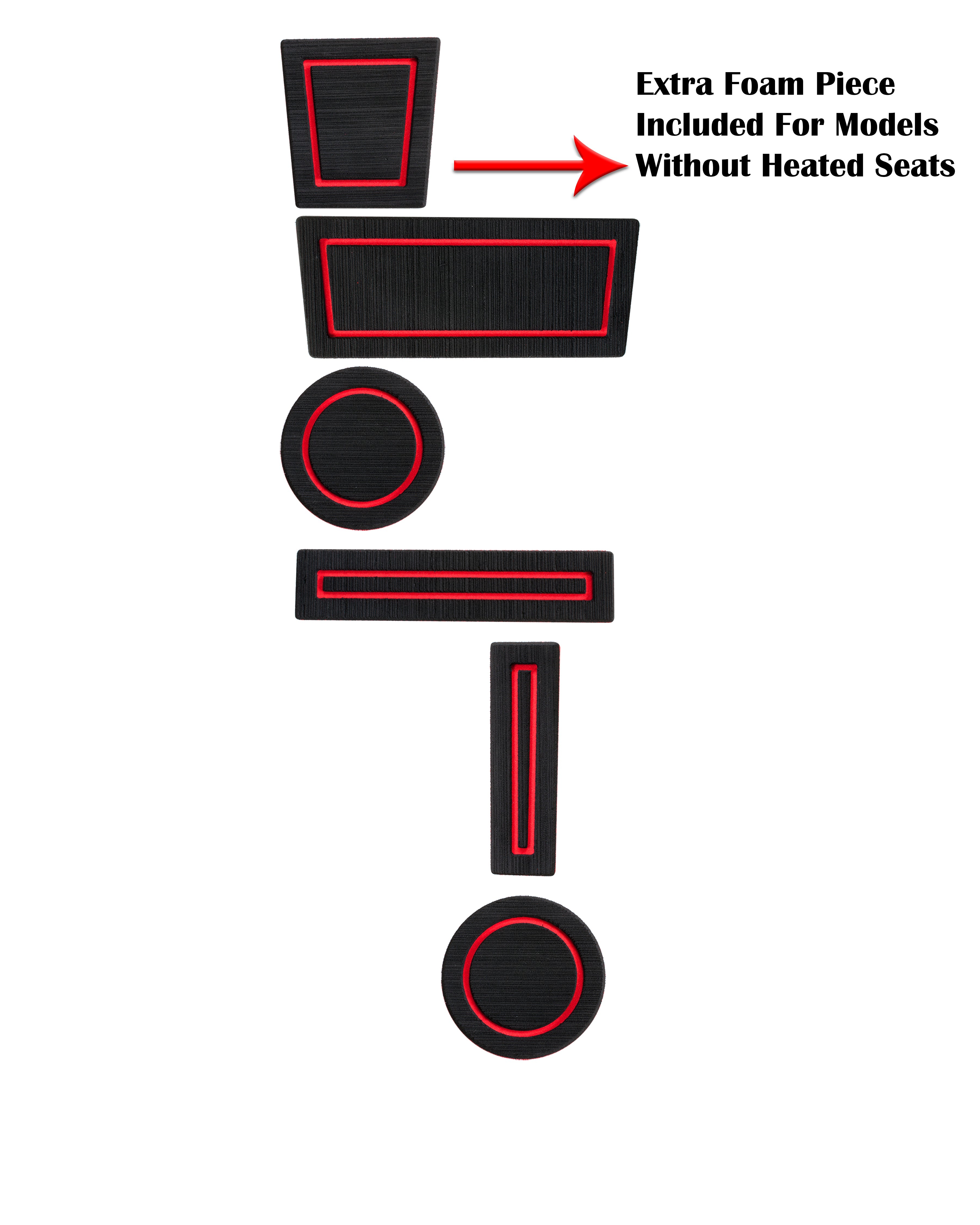 FOAM Cup Holder Inserts 4Runner (2010-2024)