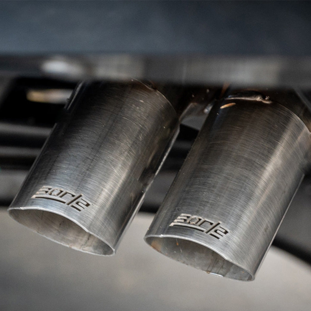 S-Type Cat-Back Turn Down Tail Pipe Exhaust System Tacoma (2024+)