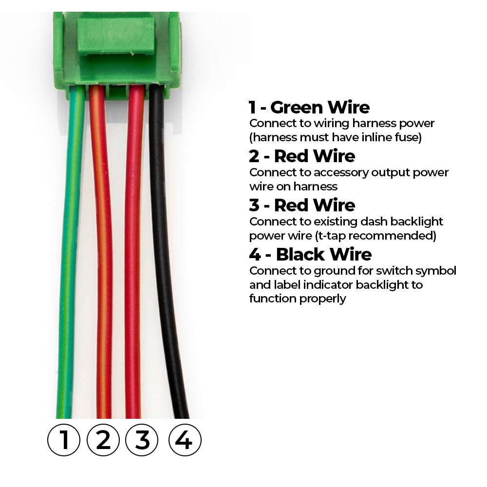 Grille Light Bar Switch 4Runner (2010+) & Tacoma (2016+) & Tundra (2007+) & Sequoia (2023+) & Land Cruiser (2024+)