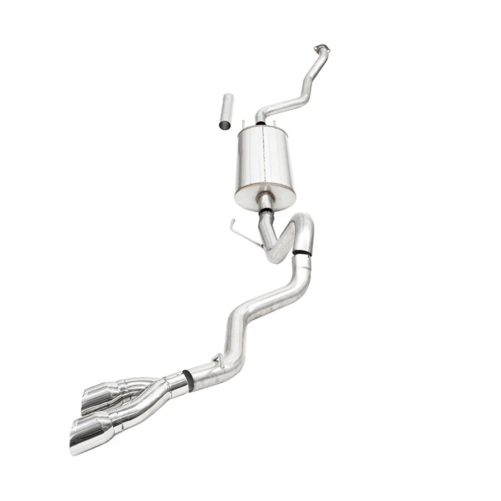 Sport Cat-Back Twin Tip Exhaust Tacoma (2024+)
