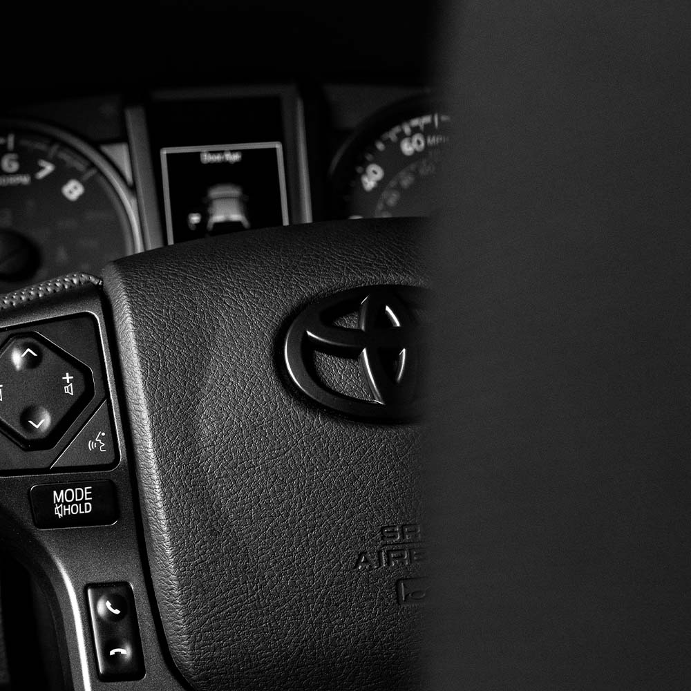 Steering Wheel Blackout Overlay Tacoma (2016-2023)