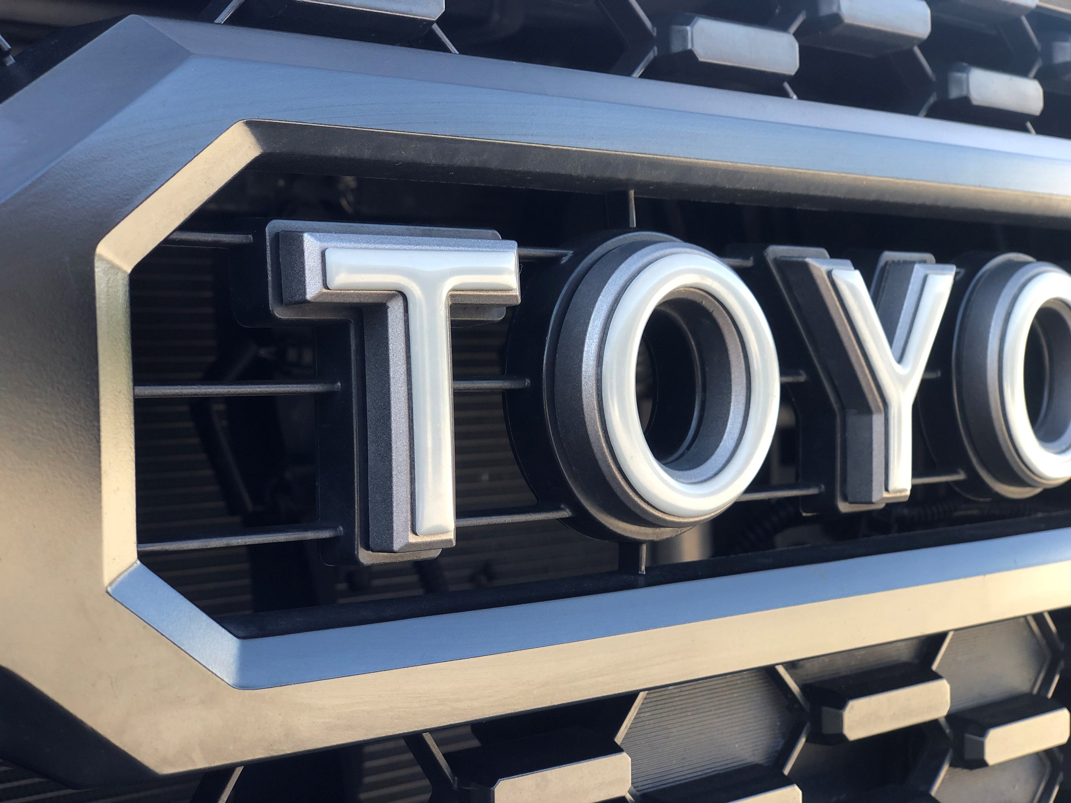 Grille Letter Overlays Tacoma (2016-2026)