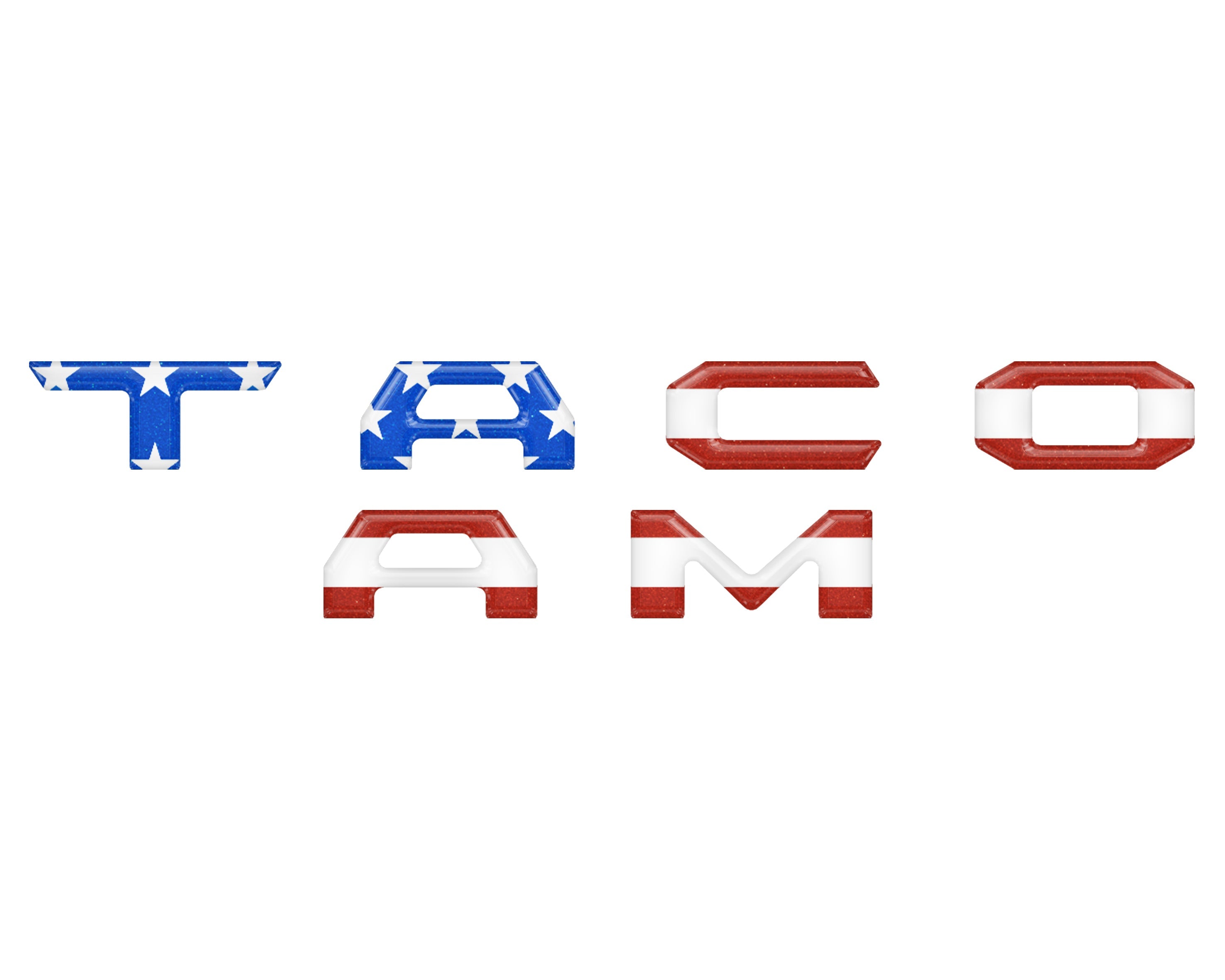 Glove Box Letter Inserts Tacoma (2016-2023)