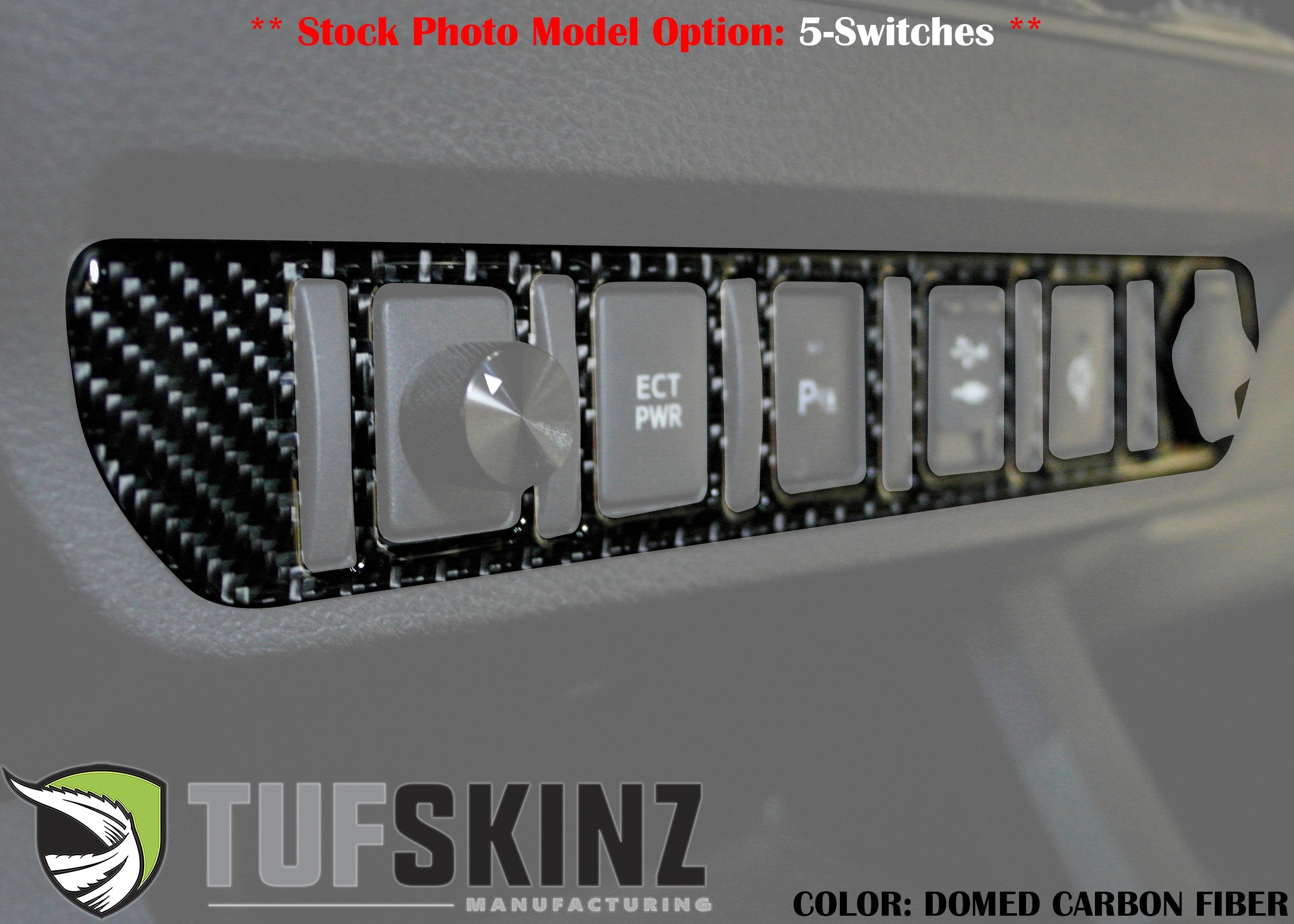 Center Dash Switch Panel Accent Overlay Tacoma (2016-2023)