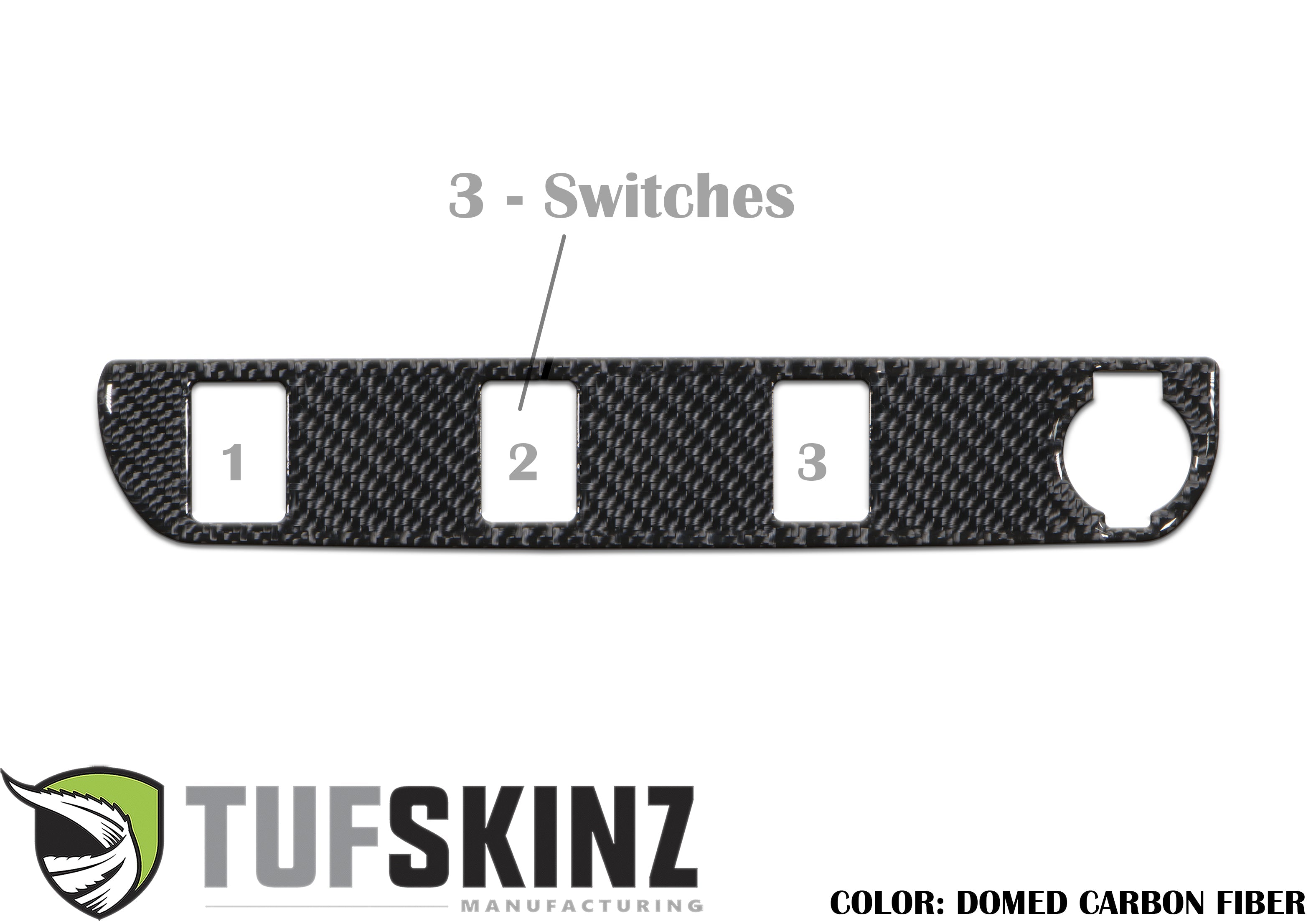 Center Dash Switch Panel Accent Overlay Tacoma (2016-2023)