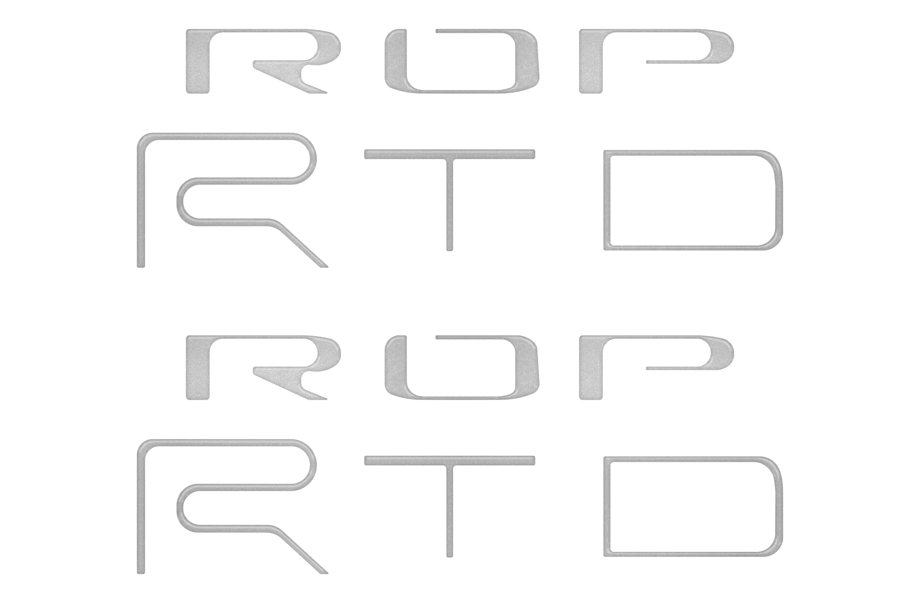 Bed Side Letter Inserts Tacoma (2022-2023)