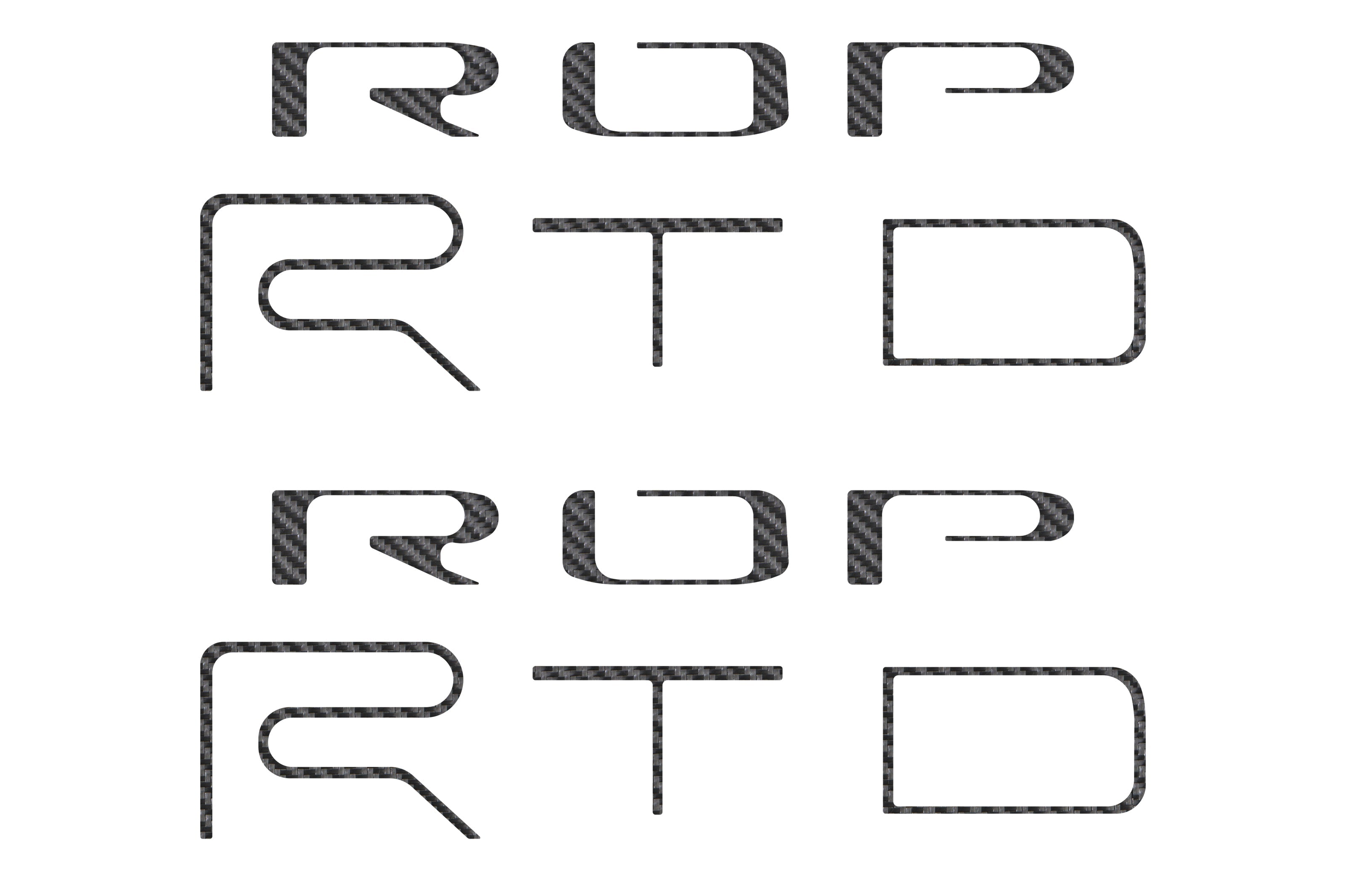 Bed Side Letter Inserts Tacoma (2022-2023)