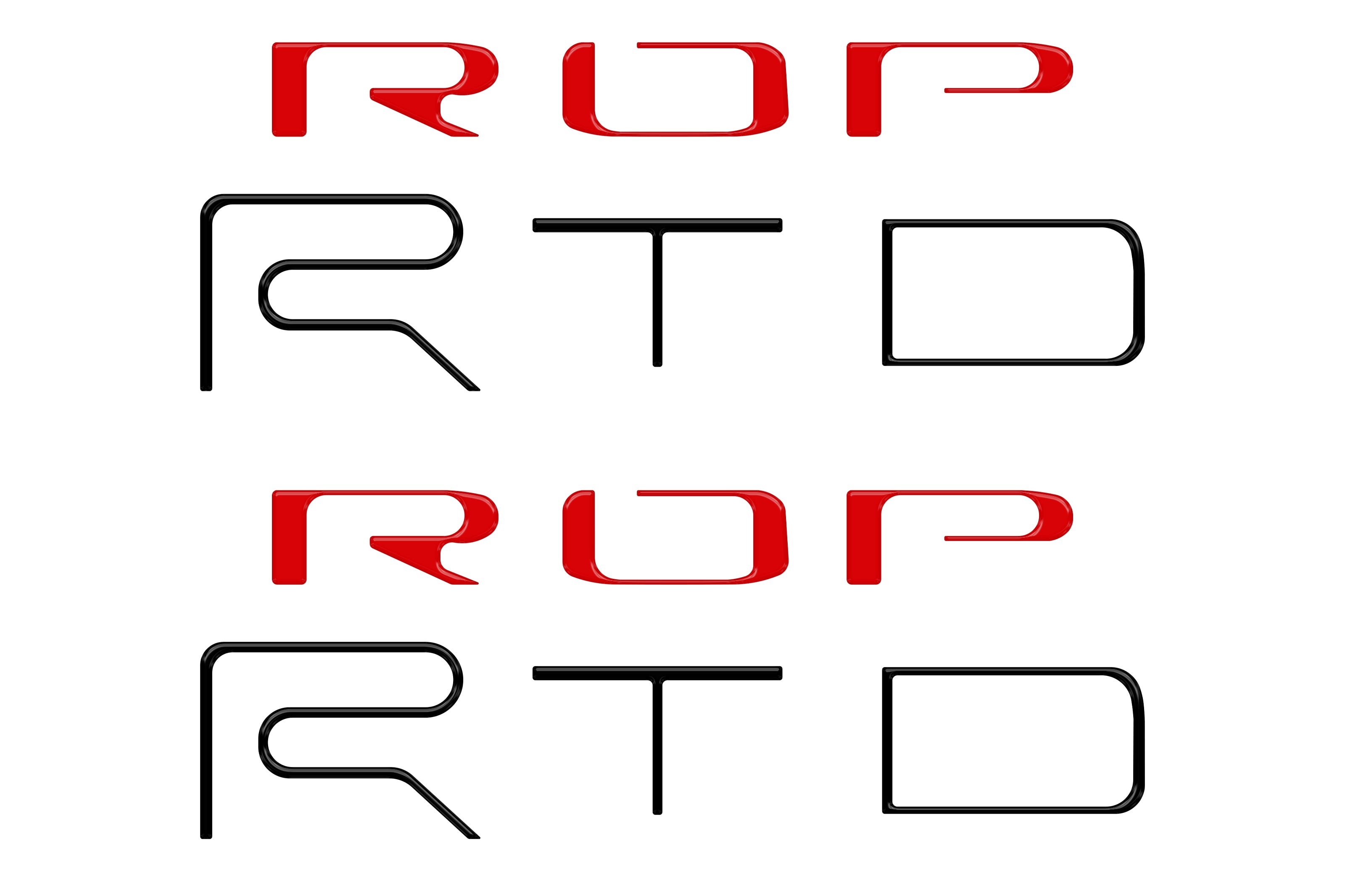 Bed Side Letter Inserts Tacoma (2022-2023)