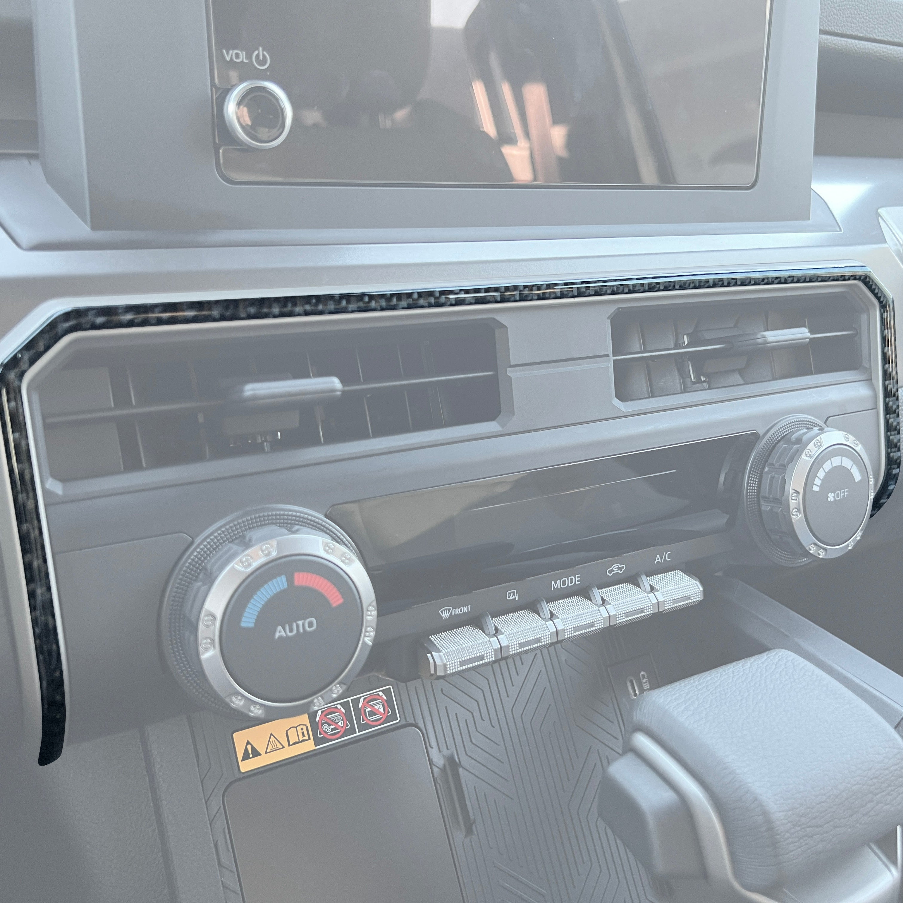 Climate Control Accent Trim 4Runner (2025+) & Tacoma (2024+)