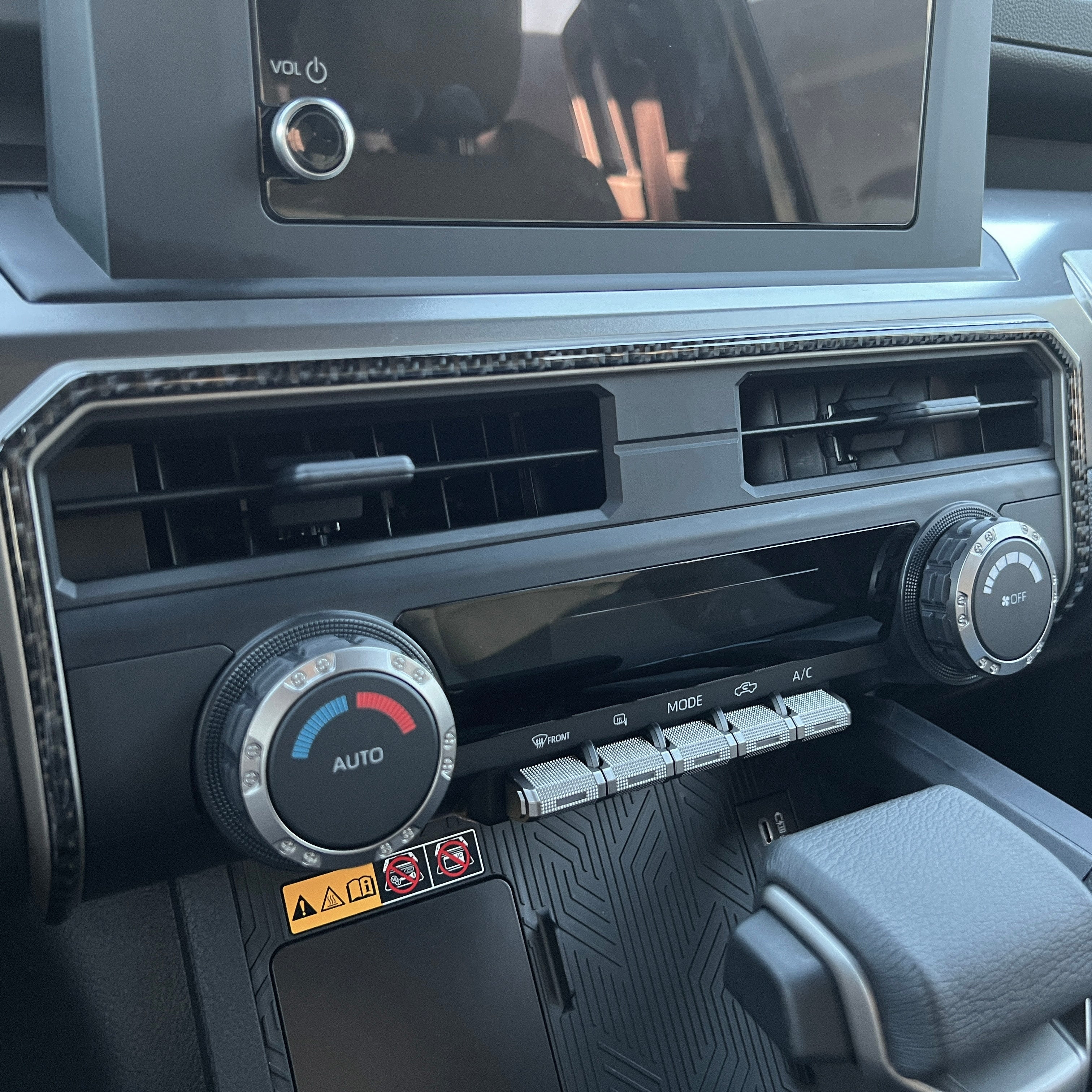 Climate Control Accent Trim 4Runner (2025+) & Tacoma (2024+)
