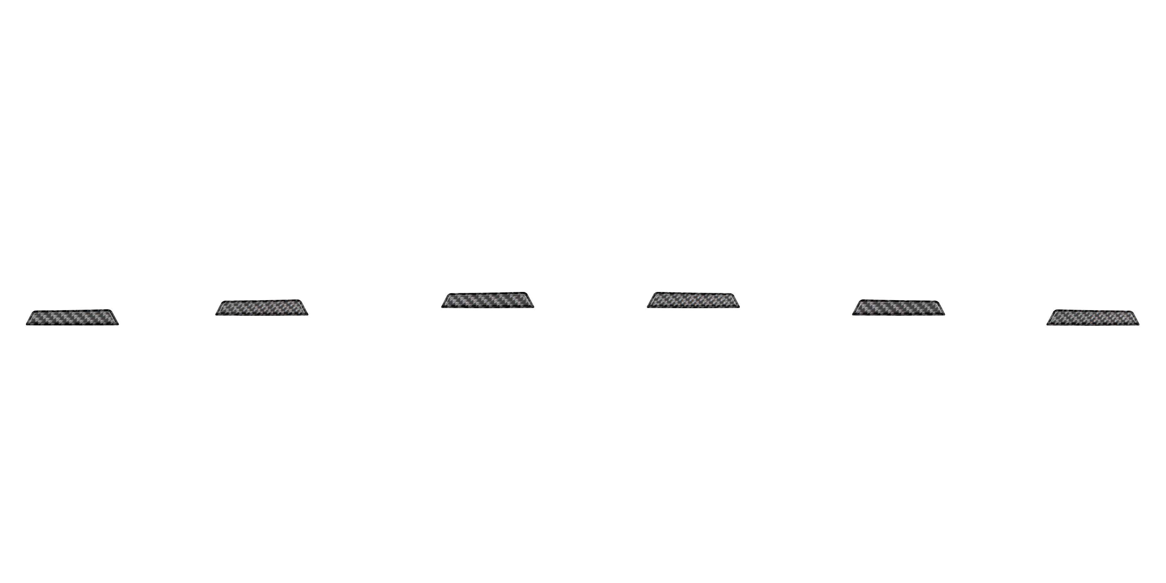 Front Bumper Lower Lines Accent Trim Tacoma (2024+)