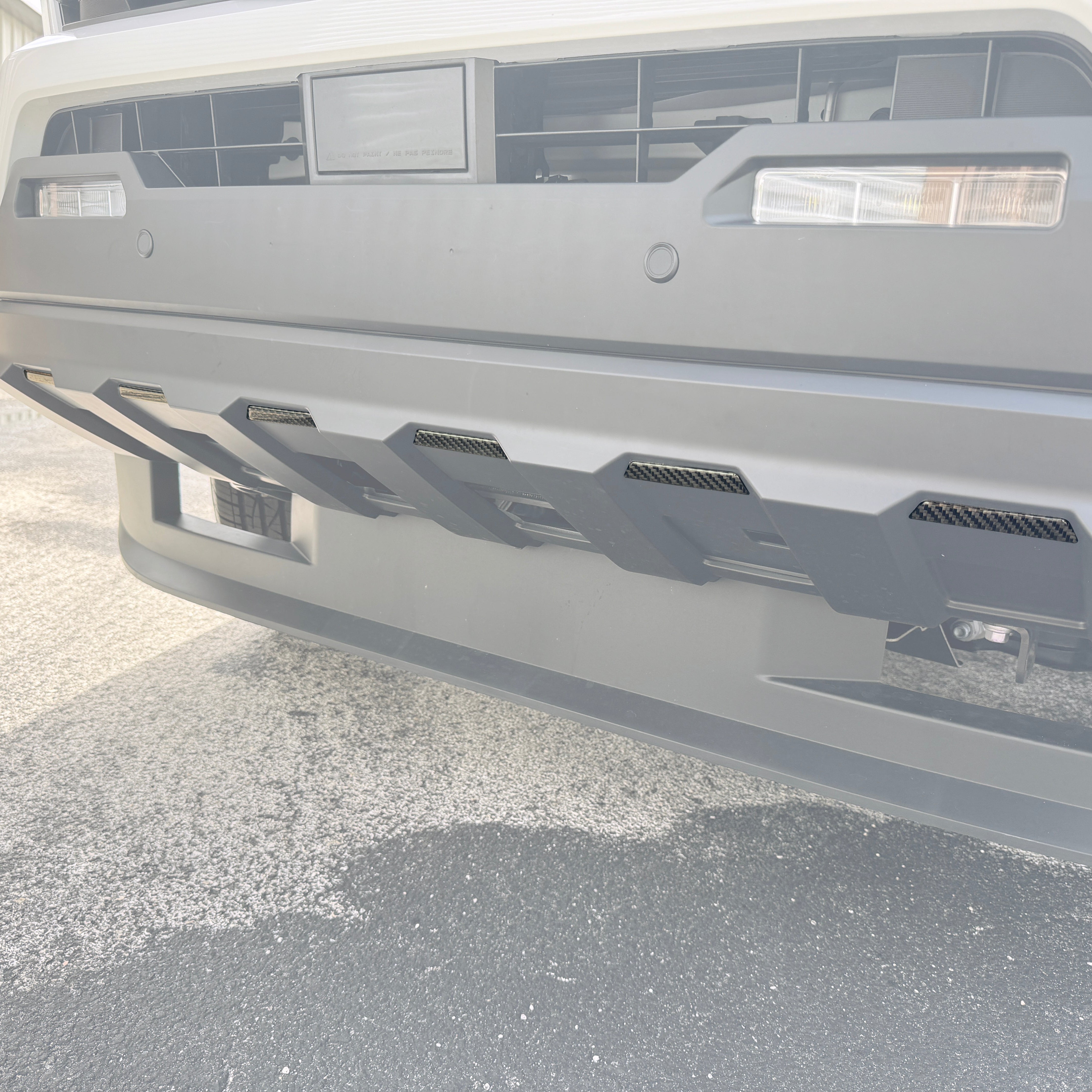 Front Bumper Lower Lines Accent Trim Tacoma (2024+)