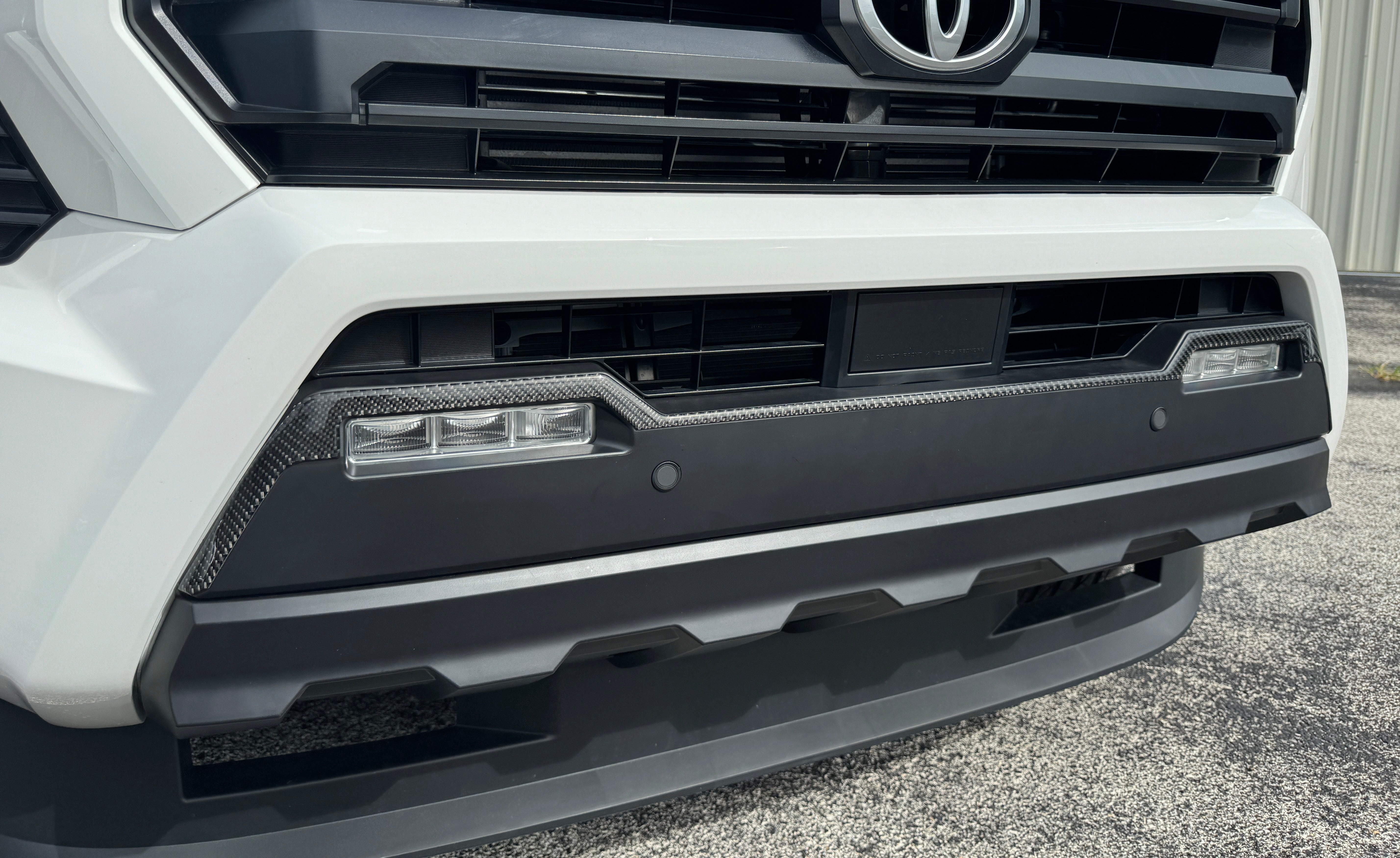 Front Bumper Upper Line Accent Trim Tacoma (2024+)