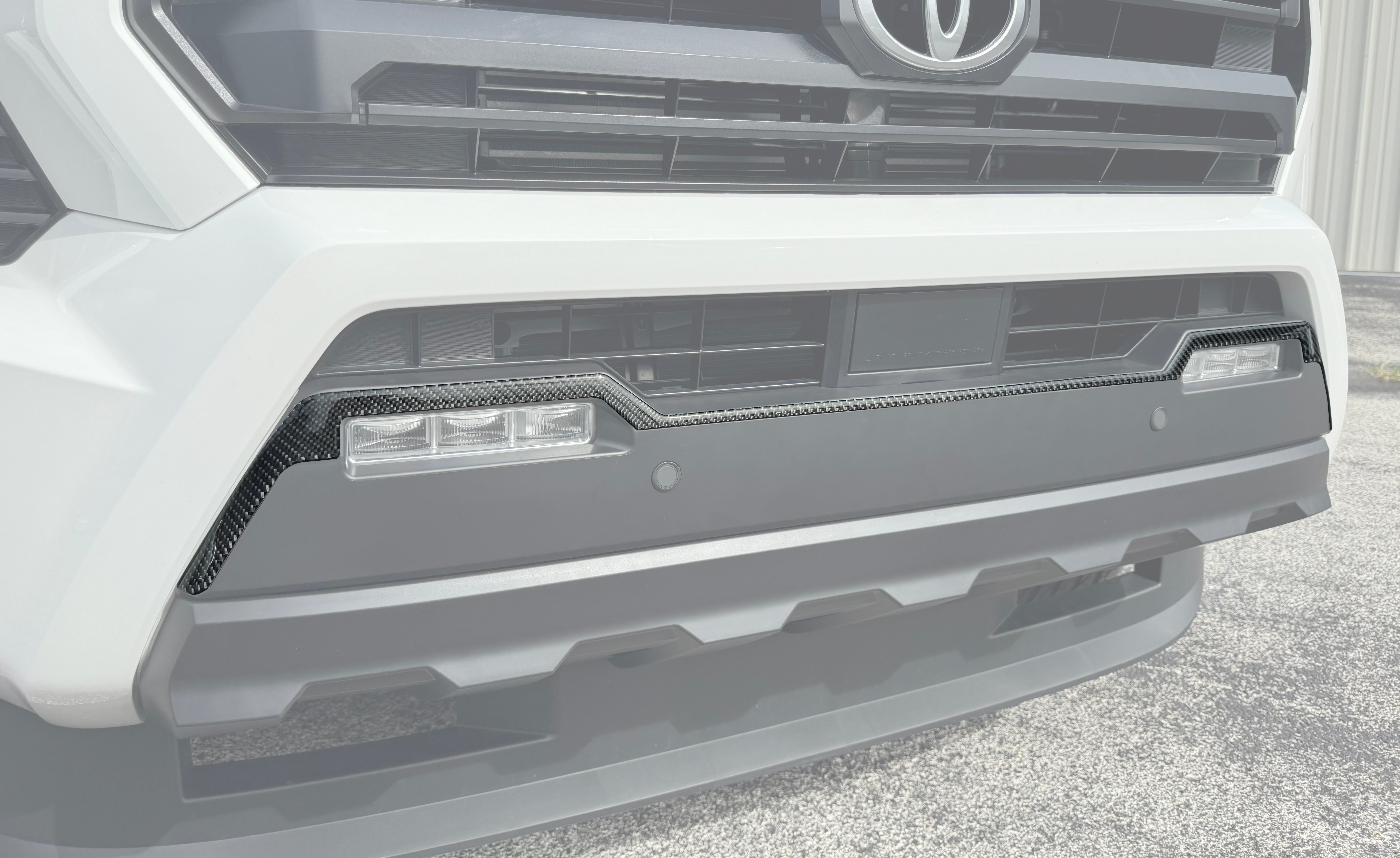 Front Bumper Upper Line Accent Trim Tacoma (2024+)