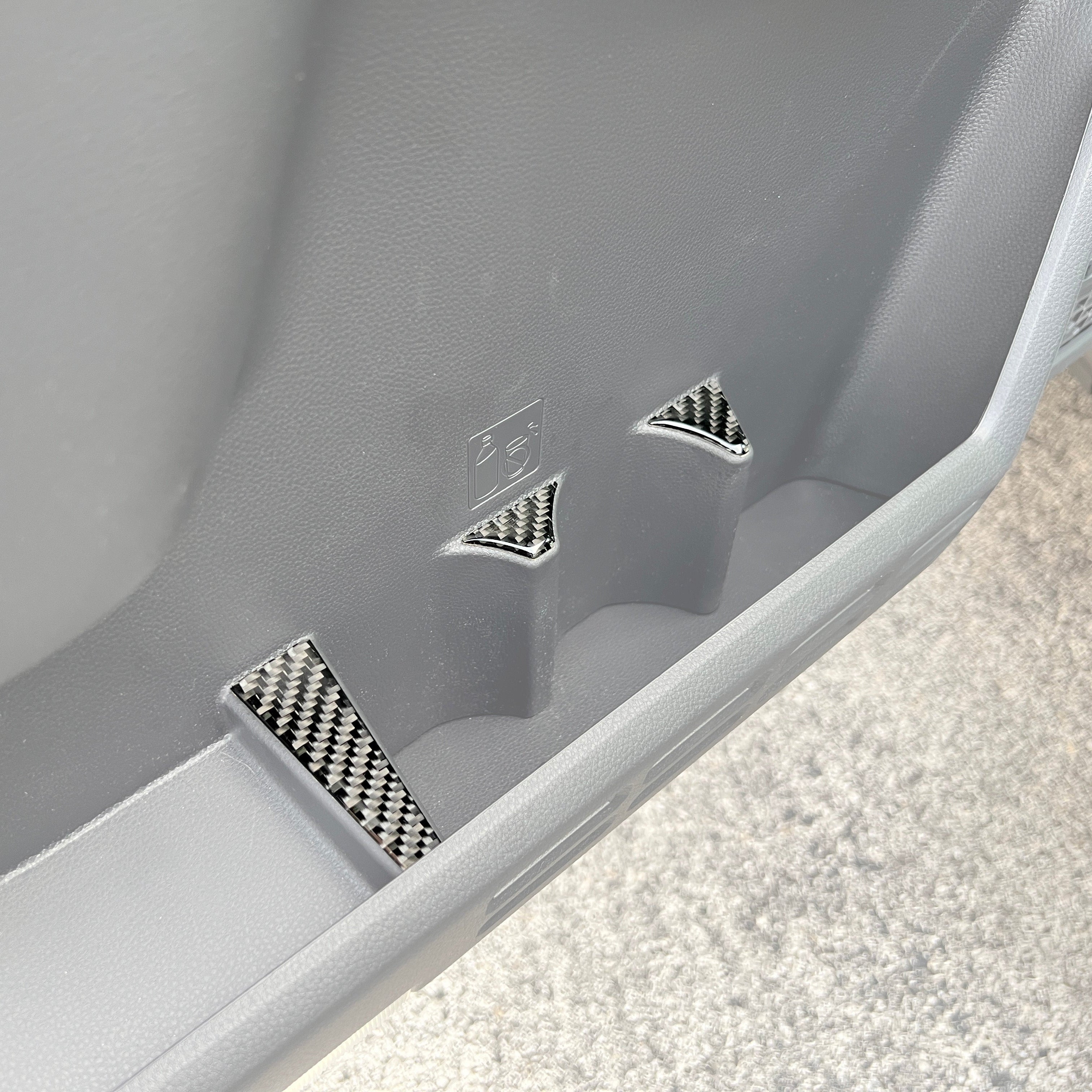 Front Side Door Cupholder Accent Trim Tacoma (2024+)