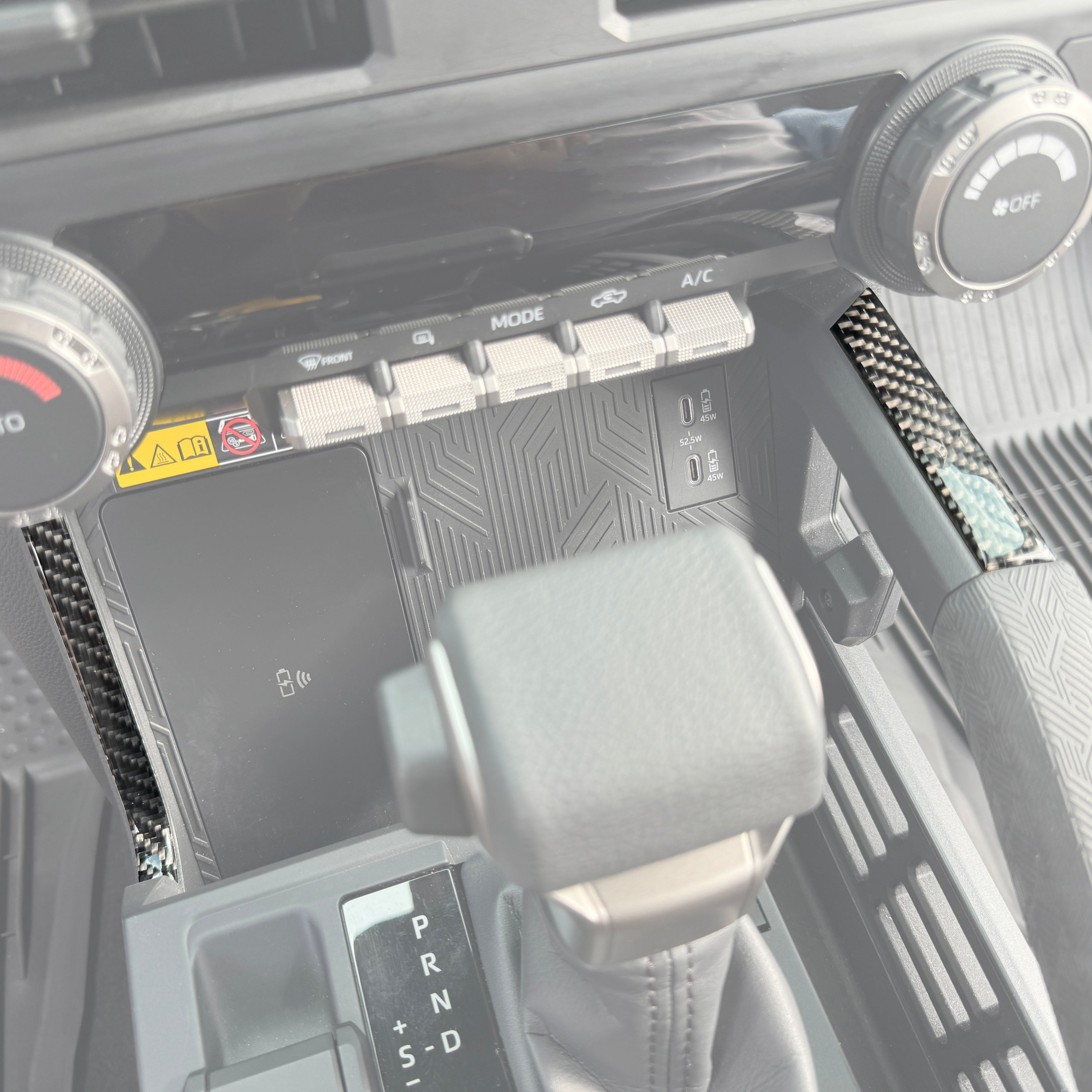 Center Console Lines Accent Trim 4Runner (2025+) & Tacoma (2024+)