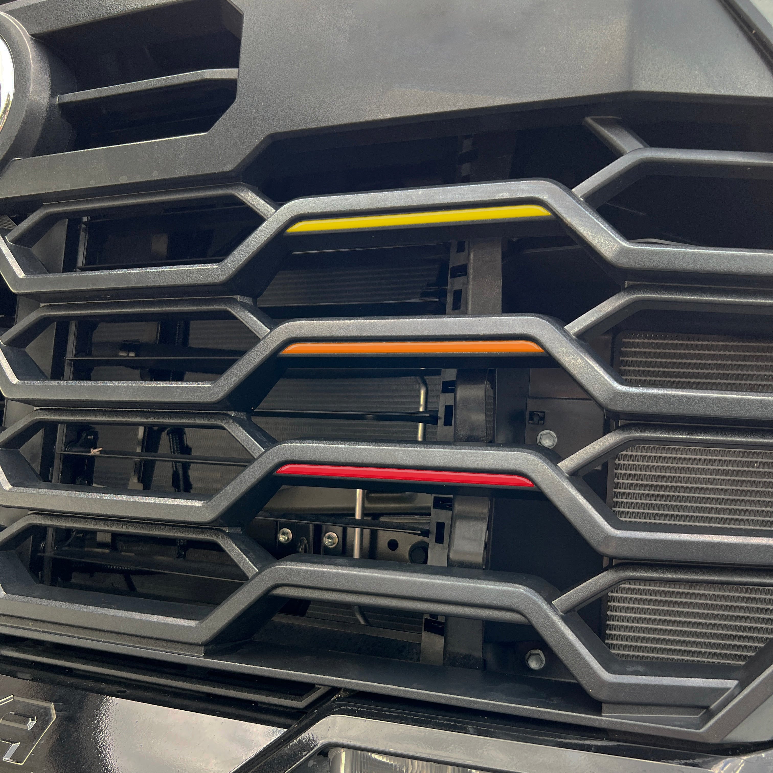 TRD Grille TRI-Color Line Inserts Tundra (2022+) & Sequoia (2023+)