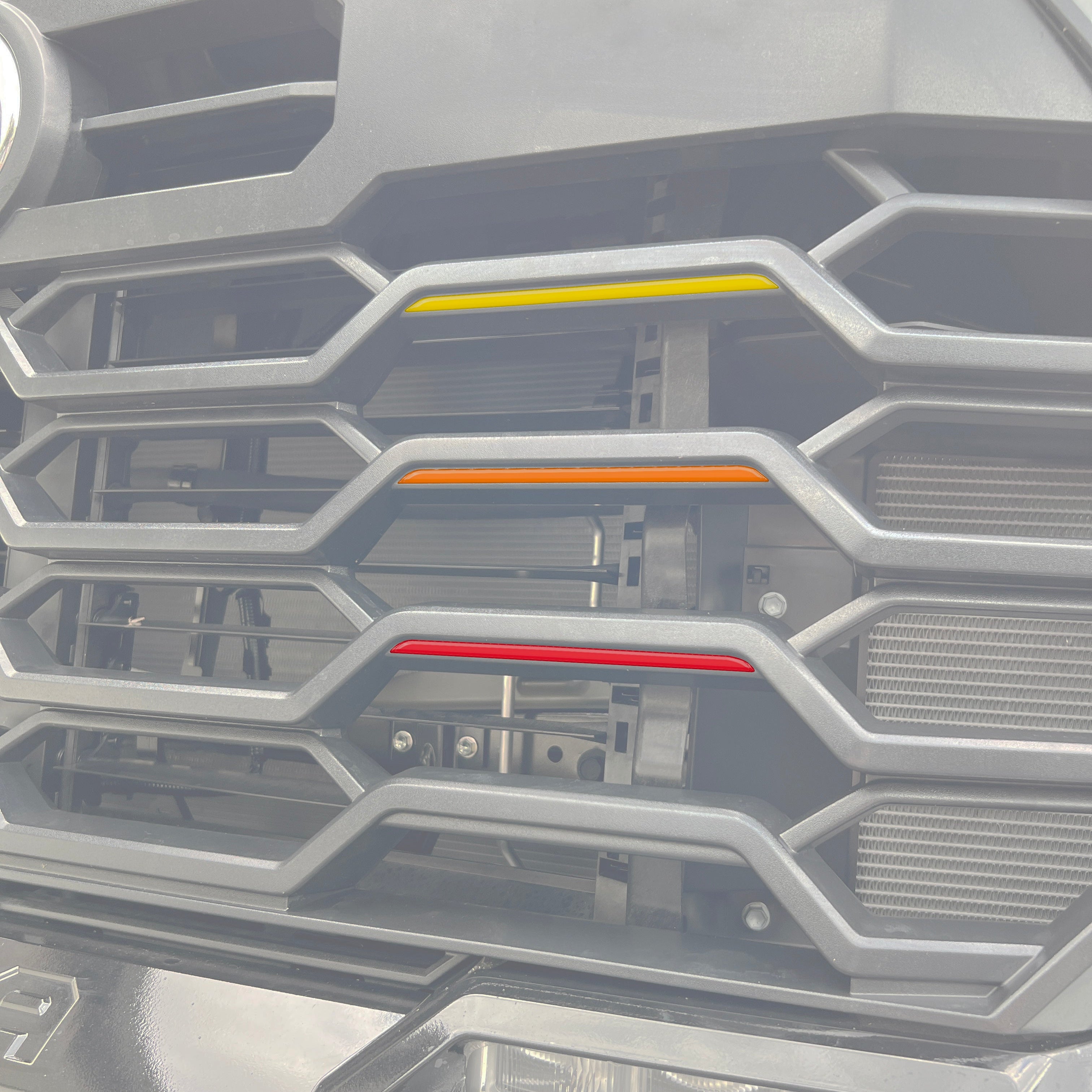 TRD Grille TRI-Color Line Inserts Tundra (2022+) & Sequoia (2023+)