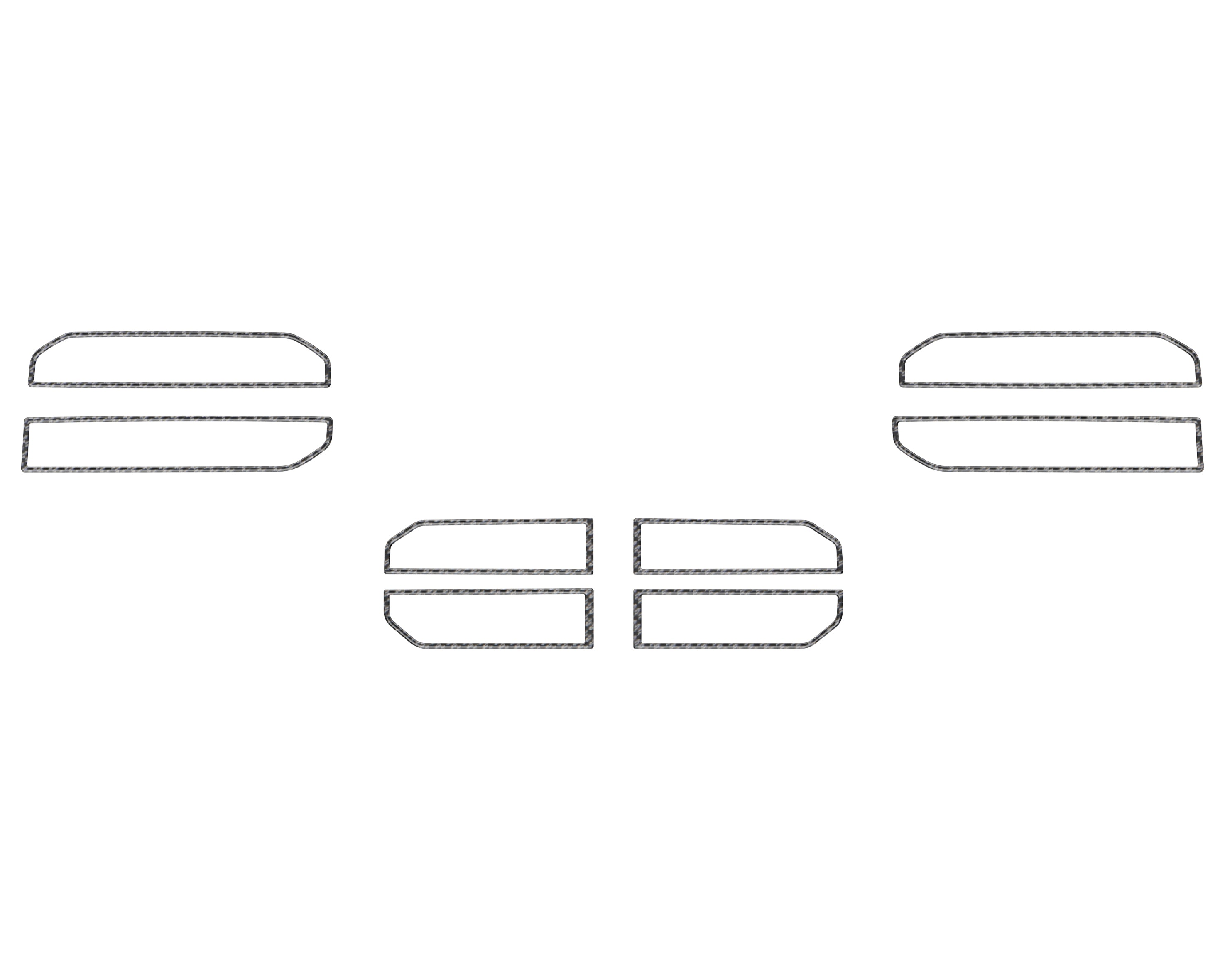 A/C Vent Accent Trim Tundra (2022+) & Sequoia (2023+)