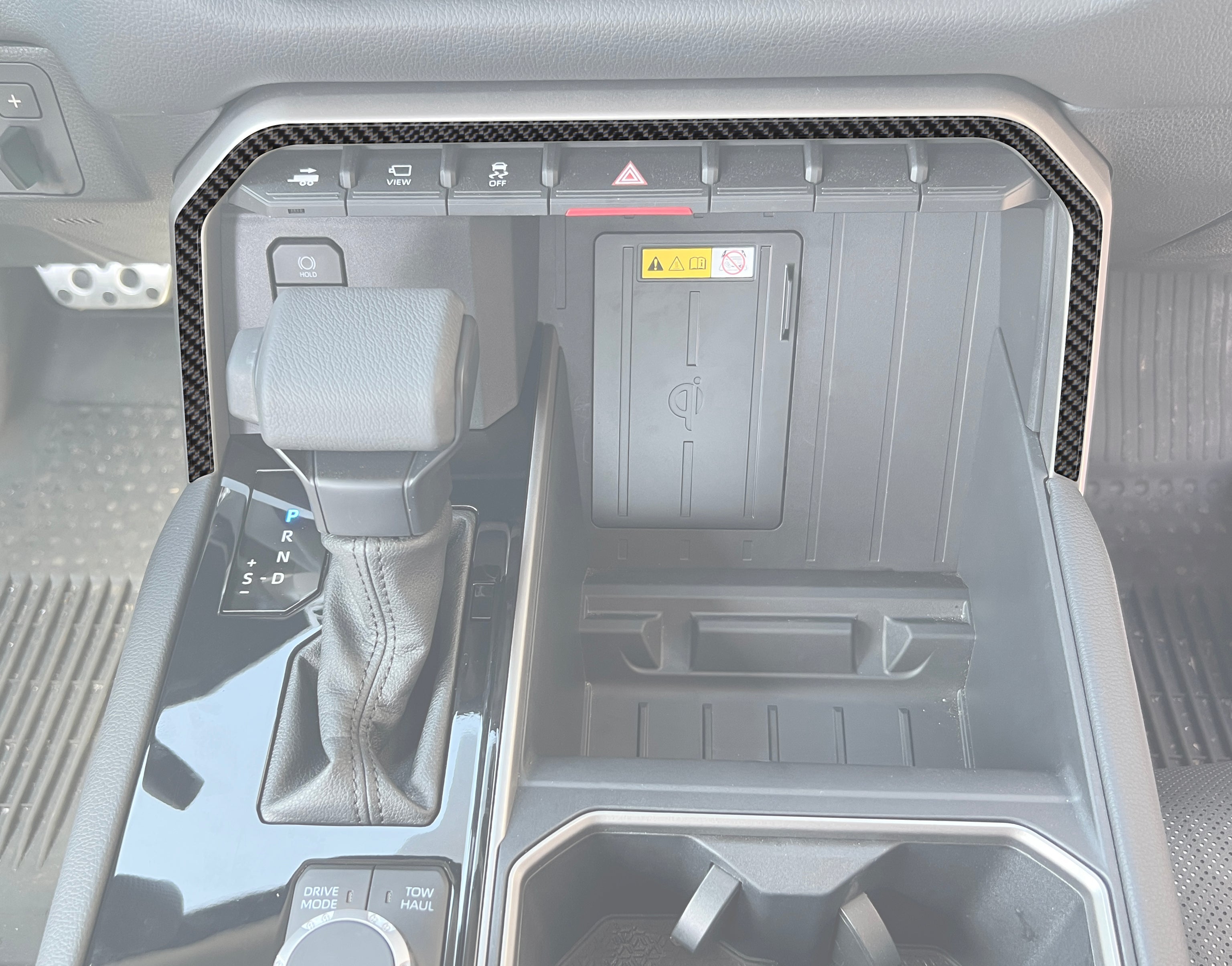 Upper Center Console Line Accent Trim Tundra (2022+) & Sequoia (2023+)