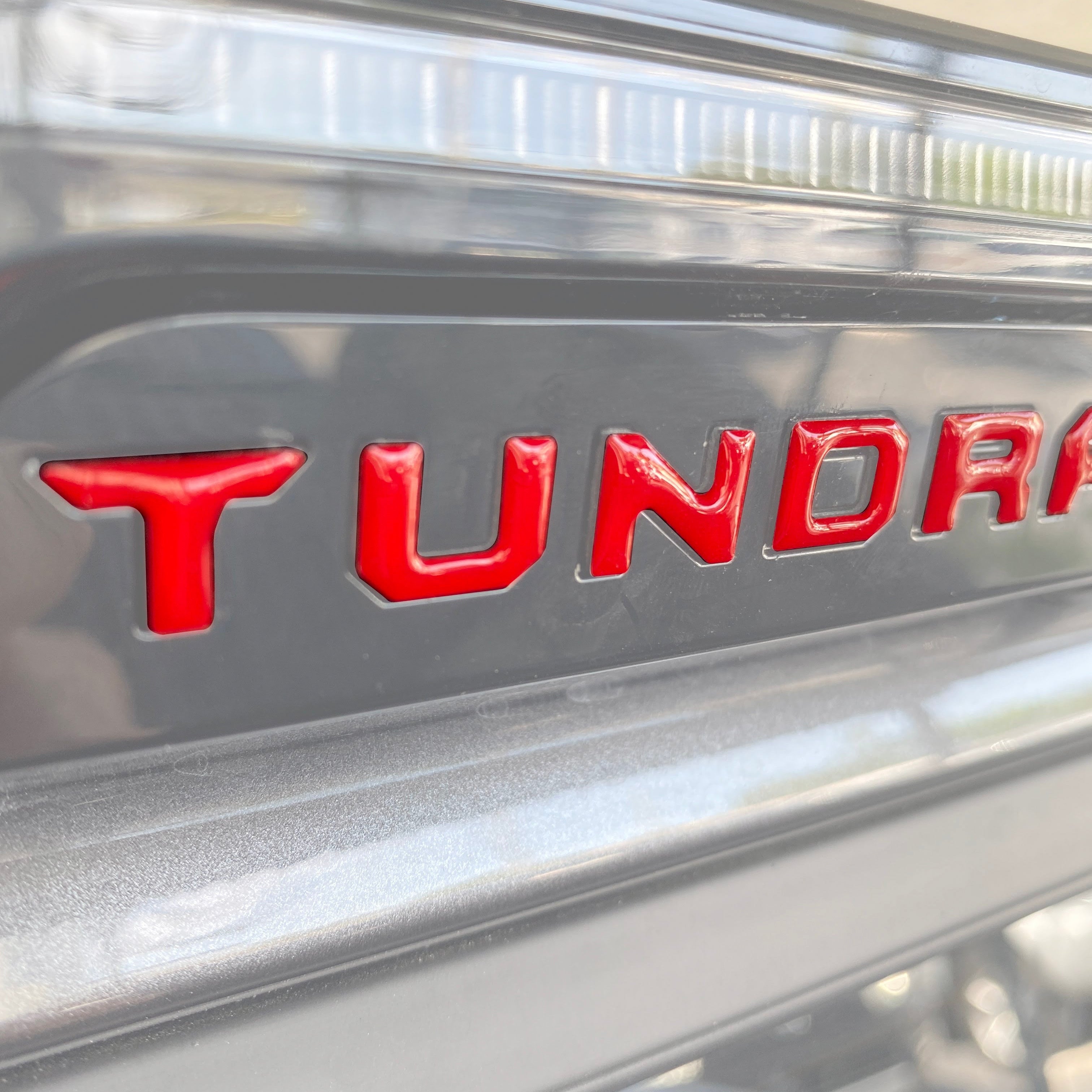 3RD Brakelight Letter Inserts Tundra (2022+)
