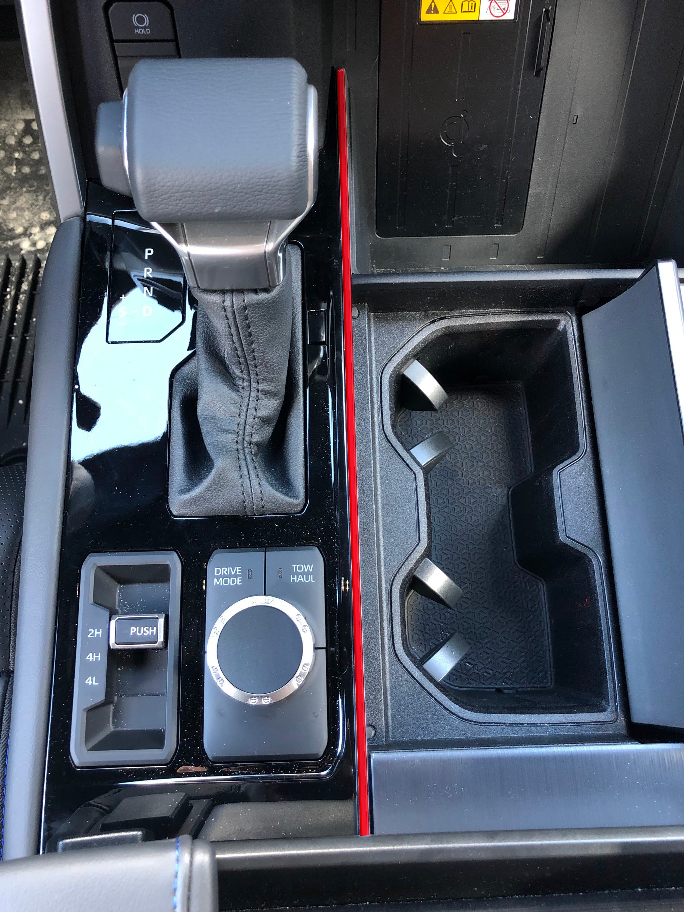 Center Console Thin Line Accent Trim Tundra (2022+) & Sequoia (2023+)