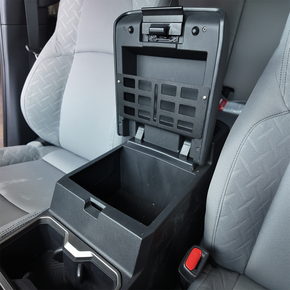 Interior Center Console MOLLE Panel Tacoma (2024+) & 4Runner (2025+)