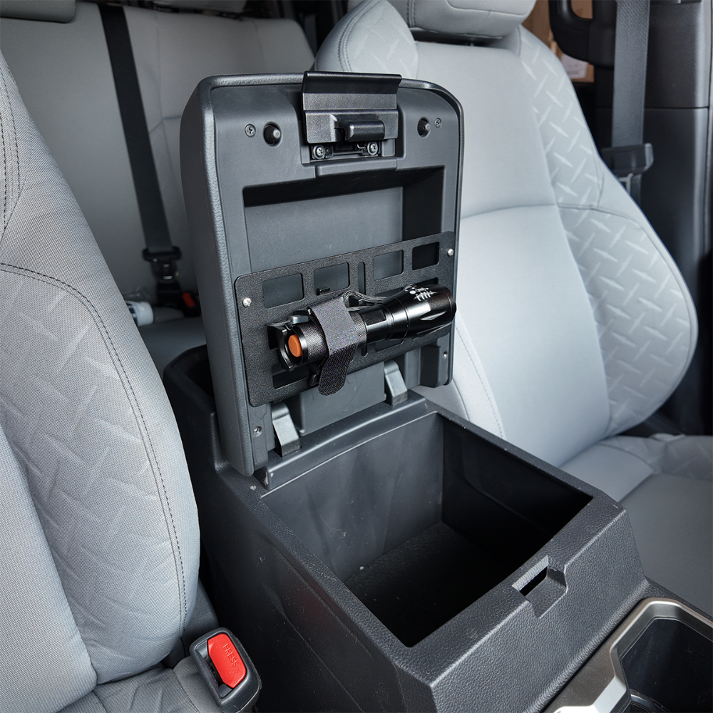 Interior Center Console MOLLE Panel Tacoma (2024+) & 4Runner (2025+)