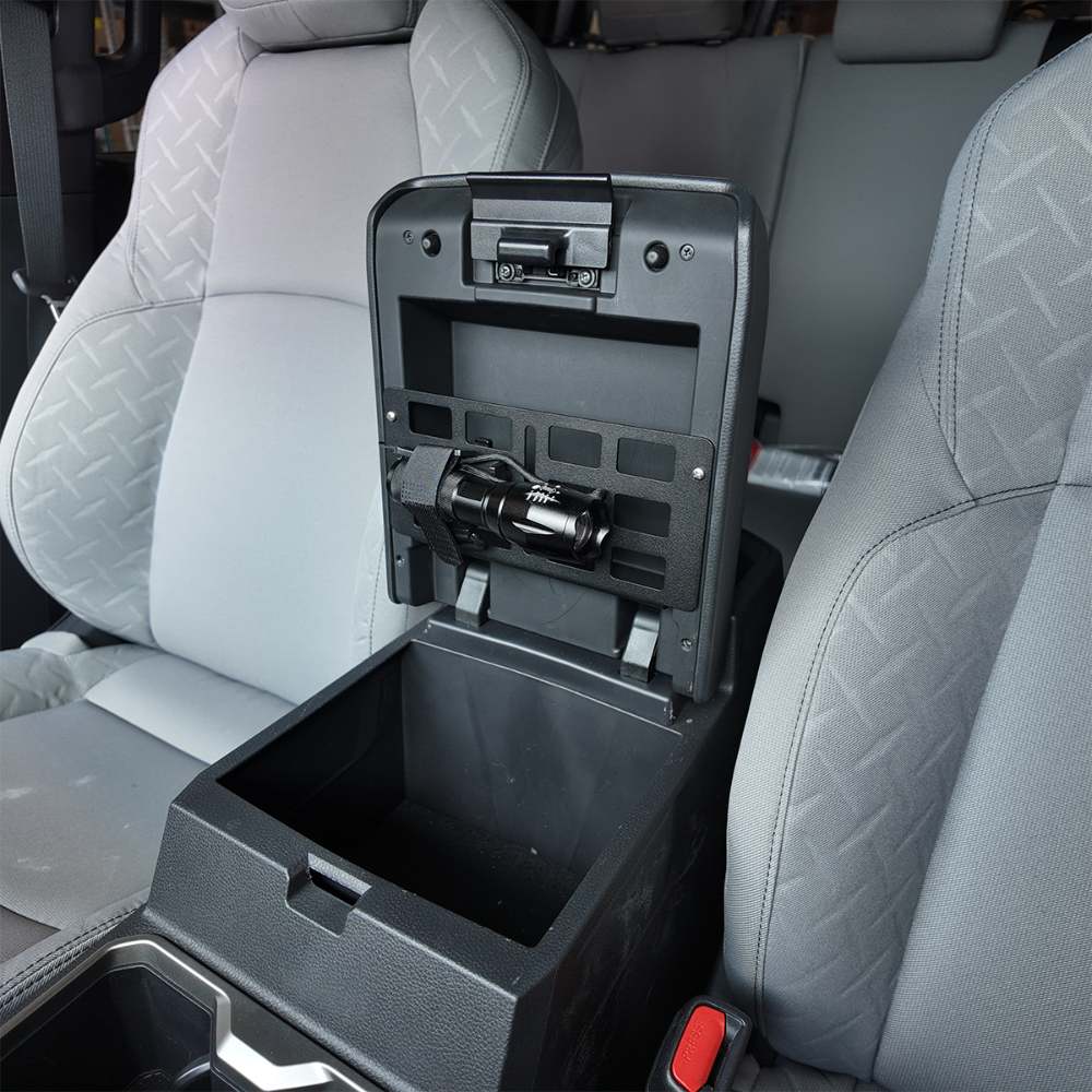 Interior Center Console MOLLE Panel Tacoma (2024+) & 4Runner (2025+)