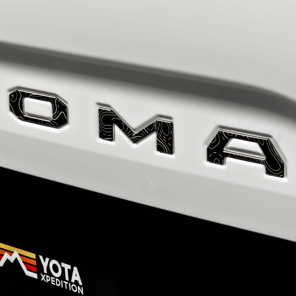 Tailgate Letter Inserts Tacoma (2024+)