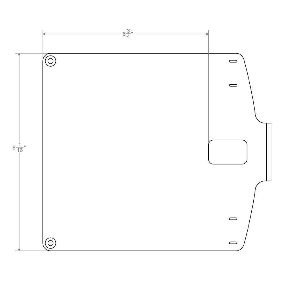 Universal Auxiliary Power Non-Hybrid Bracket Tacoma (2024+) & 4Runner (2025+)