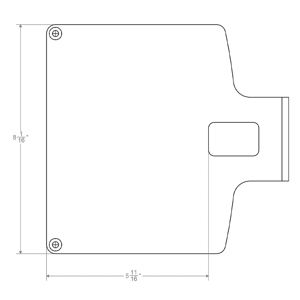 Universal Auxiliary Power Bracket Non Hybrid Tundra (2022+)