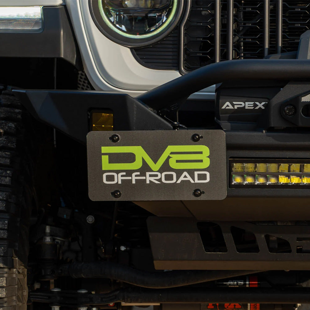 Universal Quick Release D-Ring License Plate Mount