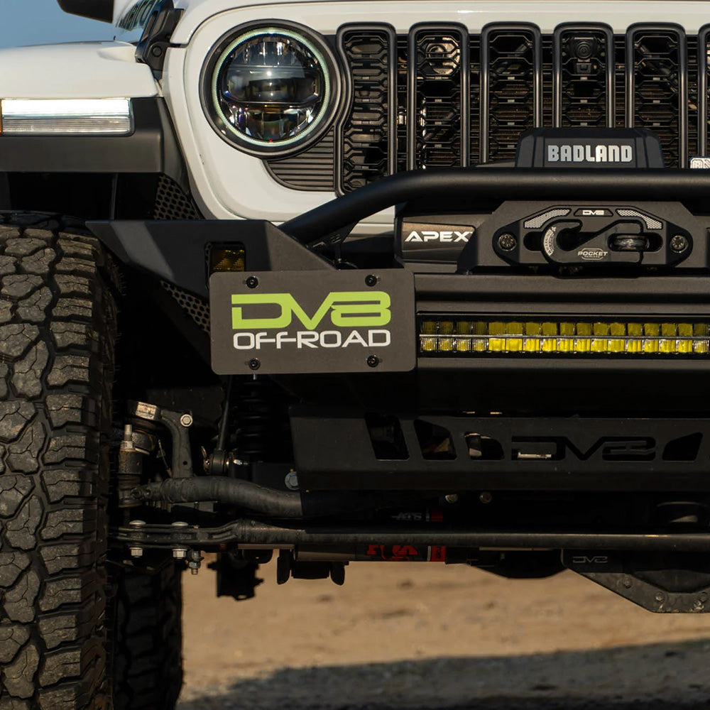 Universal Quick Release D-Ring License Plate Mount