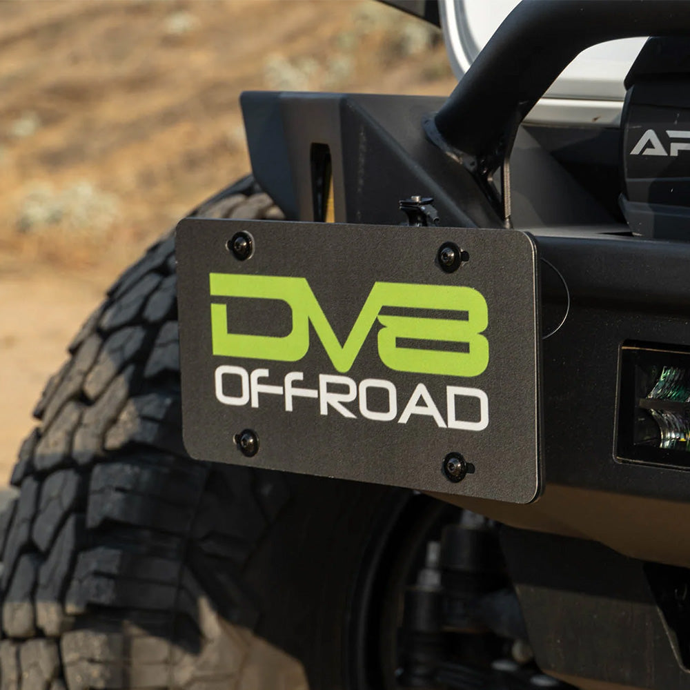 Universal Quick Release D-Ring License Plate Mount