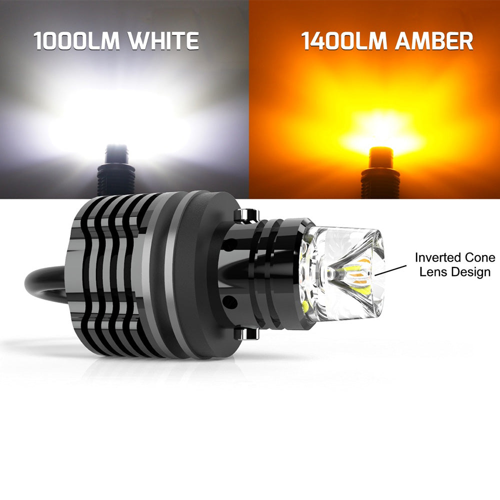 V6 Extreme White Amber Turn Signals 3G Tacoma / 3G Sequoia