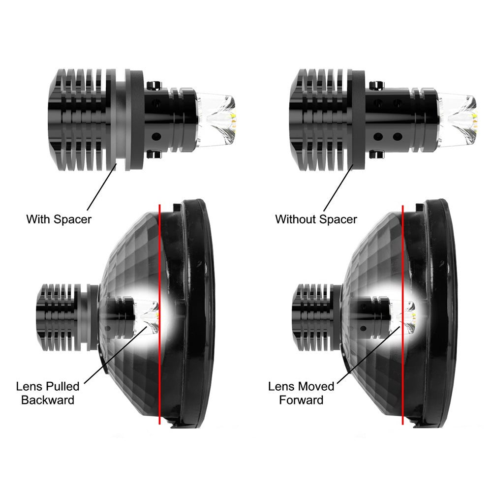 V6 Extreme White Amber Turn Signals 3G Tacoma / 3G Sequoia
