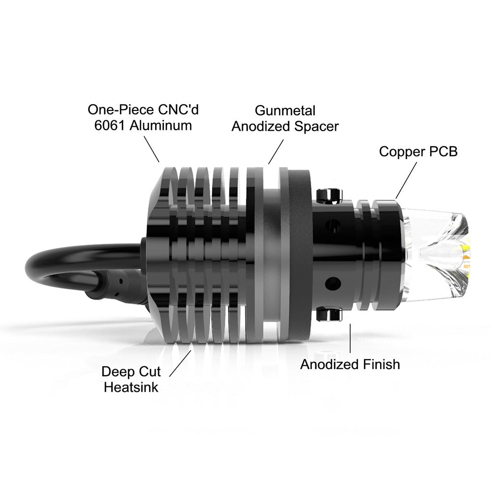 V6 Extreme White Amber Turn Signals 3G Tacoma / 3G Sequoia
