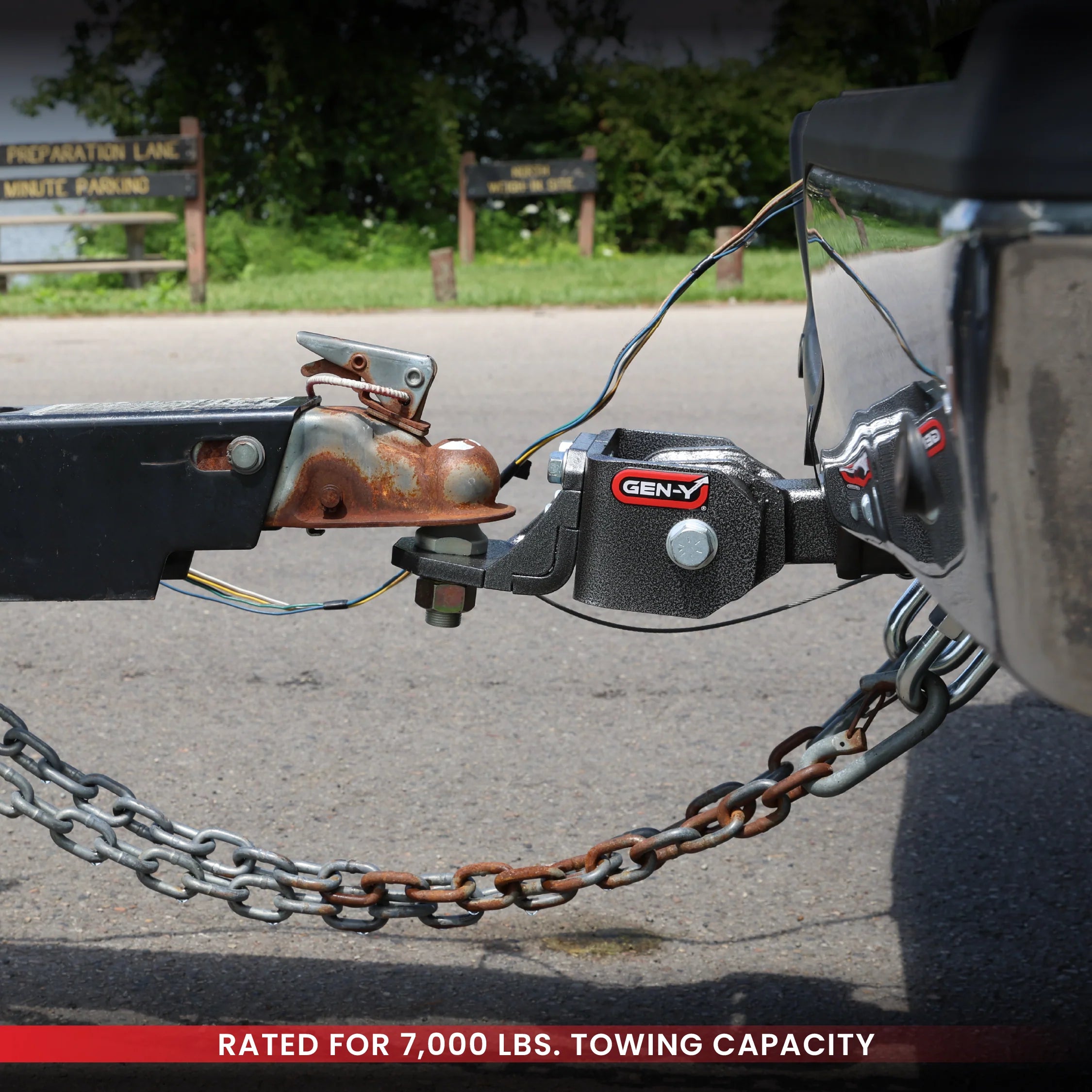 The Glyder 7K Ball Mount Hitch