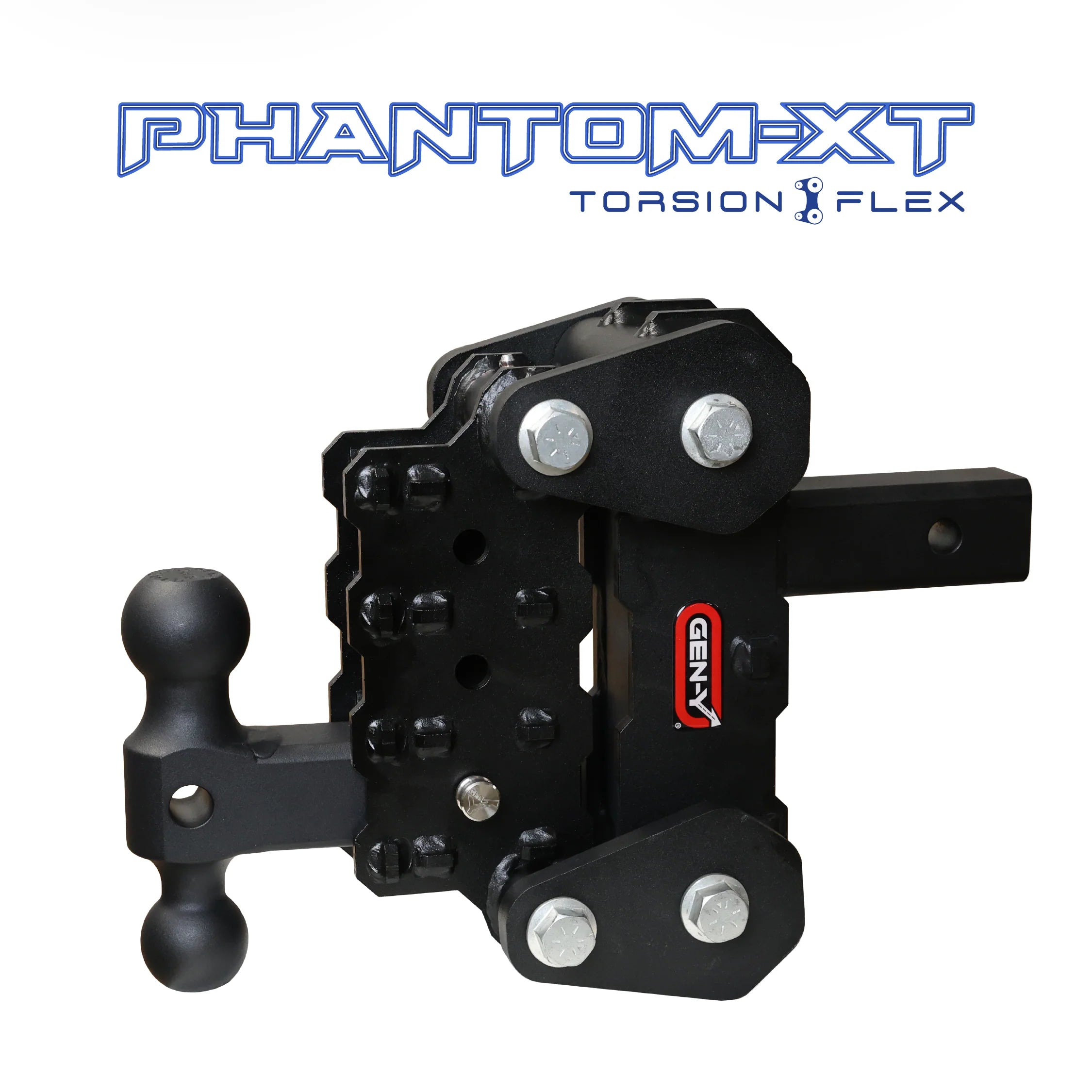 The Phantom-XT 2" Shank Adjustable Drop Hitch